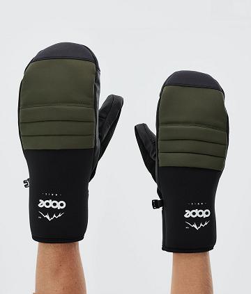 Dope Ace None Handschoenen Dames Olijfgroen Groen | NLFM3944