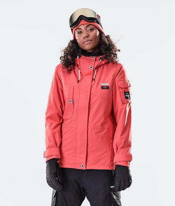 Dope Adept W 2020 Ski-jassen Dames Rood | NLSO3564