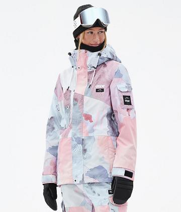 Dope Adept W Ski-jassen Dames Roze Gekleurd | NLHK3559