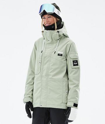 Dope Adept W Soft Ski-jassen Dames Groen | NLWY3574