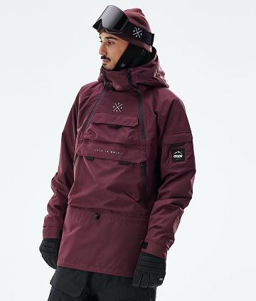 Dope Akin 2021 Ski-jassen Heren Bordeaux | NLAP2885