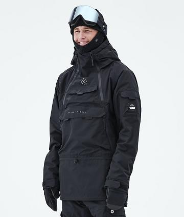 Dope Akin 2021 Ski-jassen Heren Zwart | NLOR2887