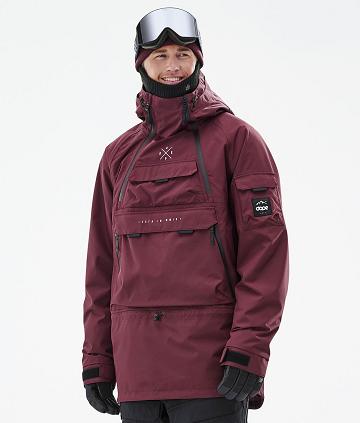 Dope Akin Ski-jassen Heren Bordeaux | NLJJ2879