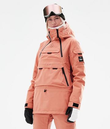 Dope Akin W 2021 Ski-jassen Dames Oranje | NLPQ3584