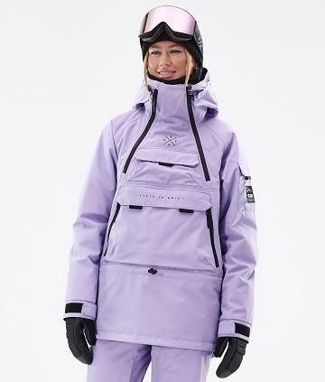 Dope Akin W Ski-jassen Dames Paars | NLGL3579