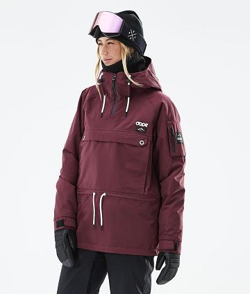 Dope Annok W 2021 Ski-jassen Dames Bordeaux | NLBC3603