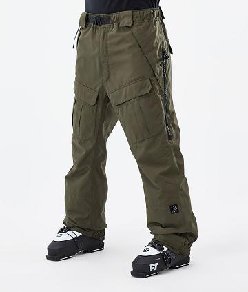 Dope Antek Ski Broek Heren Olijfgroen | NLUT2605