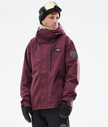 Dope Blizzard Full Zip 2021 Snowboard Jassen Heren Bordeaux | NLQZ2780