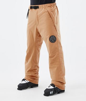 Dope Blizzard Ski Broek Heren Khaki Geel | NLXF2617