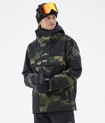 Dope Blizzard Ski-jassen Heren Groen Camo | NLJJ2905