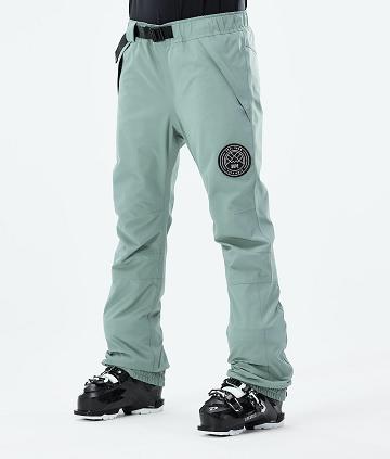 Dope Blizzard W 2021 Ski Broek Dames Groen | NLOR3313