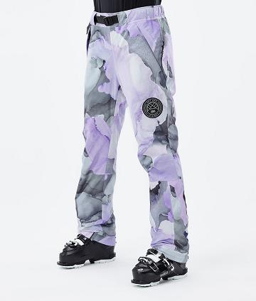 Dope Blizzard W Blot Ski Broek Dames Paars | NLYU3316