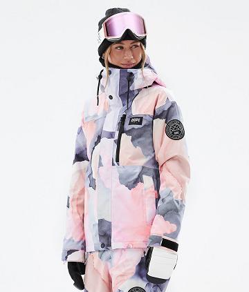 Dope Blizzard W Full Zip Ski-jassen Dames Gekleurd | NLPQ3636