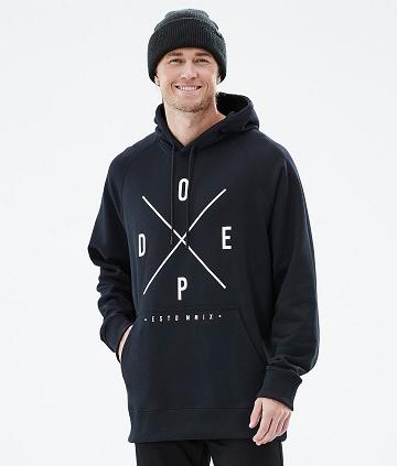 Dope Common 2X-Up Hoodie Heren Zwart | NLAP3001