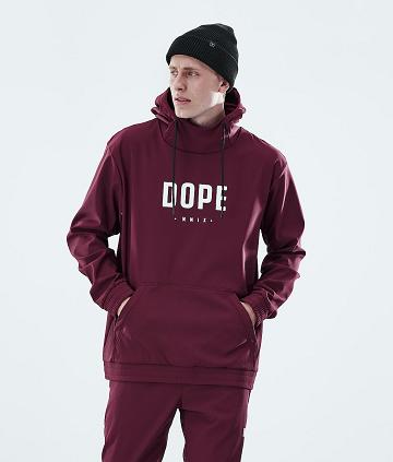 Dope Flight Hoodie Heren Bordeaux | NLHK3022