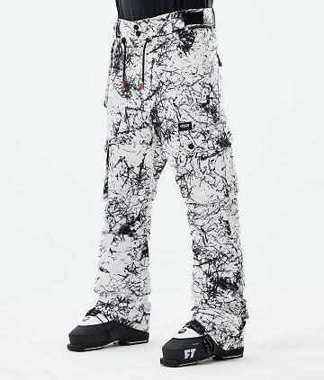 Dope Iconic 2021 Ski Broek Heren Wit Zwart | NLYU2651