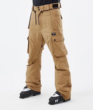 Dope Iconic Ski Broek Heren Goud | NLYU2633