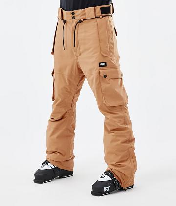 Dope Iconic Ski Broek Heren Khaki Geel | NLEX2636