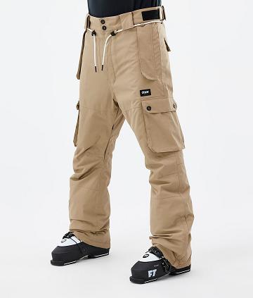 Dope Iconic Ski Broek Heren Khaki | NLDN2644