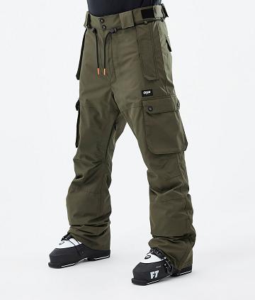 Dope Iconic Ski Broek Heren Olijfgroen | NLNB2640