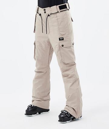 Dope Iconic W Ski Broek Dames Bruin | NLDN3336