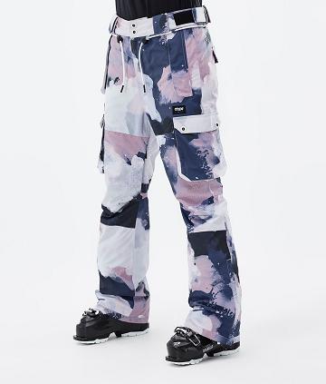 Dope Iconic W Ski Broek Dames Paars | NLIS3341