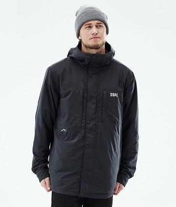 Dope Insulated Outdoorjassen Heren Zwart | NLYU2704