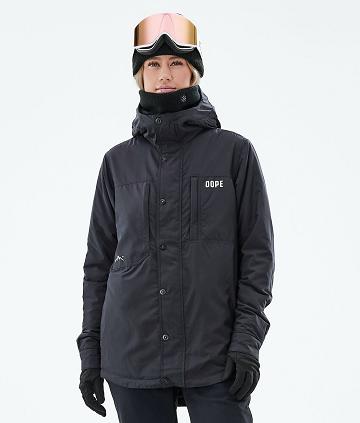 Dope Insulated W Ski-jassen Dames Zwart | NLXF3658