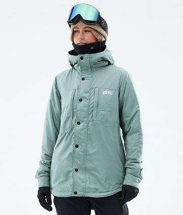 Dope Insulated W Snowboard Jassen Dames Groen | NLOR3488