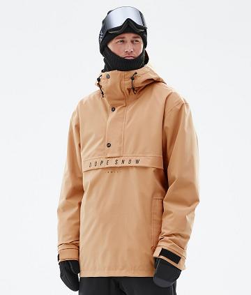 Dope Legacy Ski-jassen Heren Khaki Geel | NLSO2929