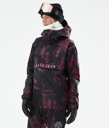 Dope Legacy W 2021 Paint Ski-jassen Dames Bordeaux | NLDN3667