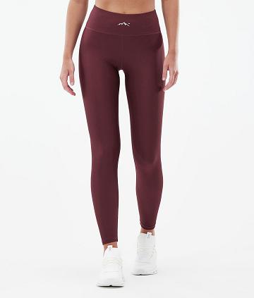 Dope Lofty Leggings Dames Bordeaux | NLNB3785