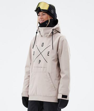 Dope Migoo W 2X-Up Ski-jassen Dames Bruin | NLAP3669