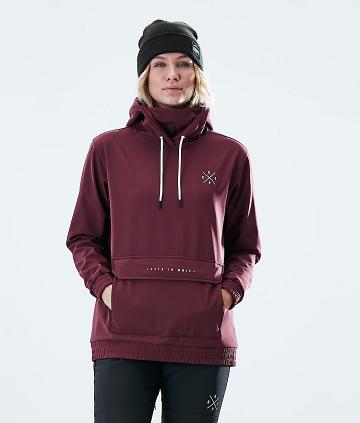 Dope Nomad W Outdoorjassen Dames Bordeaux | NLIS3749