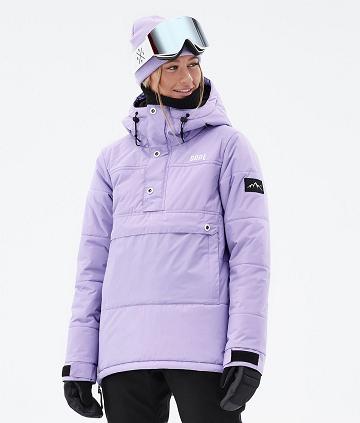 Dope Puffer W Ski-jassen Dames Paars | NLUT3673