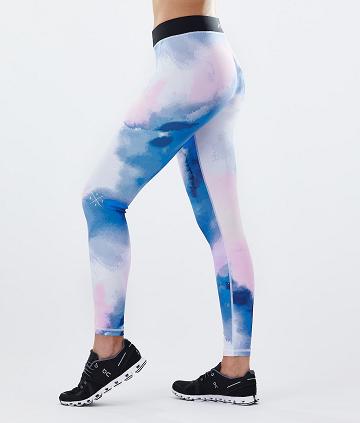 Dope Razor W Leggings Dames Wit Gekleurd | NLPQ3826