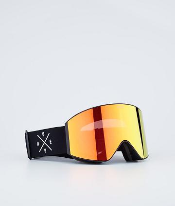 Dope Sight Lentes Dames Zwart Rood | NLOR3956