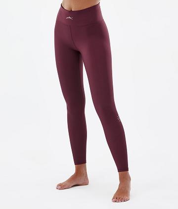 Dope Snuggle W 2X-Up Basislaag Broek Dames Bordeaux | NLQZ3912