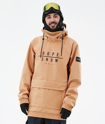 Dope Wylie DS Ski-jassen Heren Khaki Geel | NLLH2948