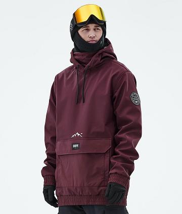 Dope Wylie Patch Ski-jassen Heren Bordeaux | NLSO2955