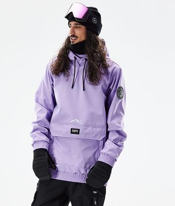 Dope Wylie Patch Ski-jassen Heren Paars | NLGL2952