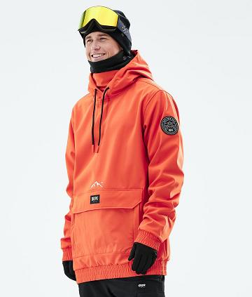 Dope Wylie Patch Snowboard Jassen Heren Oranje | NLVD2828