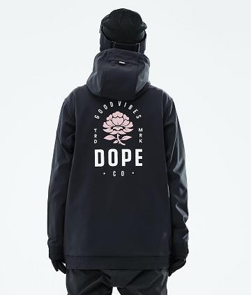 Dope Yeti 2021 Rose Ski-jassen Dames Zwart | NLYU3699