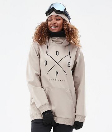 Dope Yeti W 2X-Up Ski-jassen Dames Bruin | NLNB3706