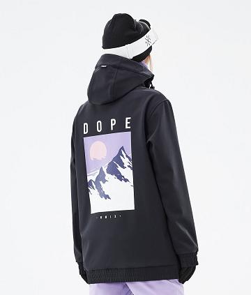 Dope Yeti W Peak Ski-jassen Dames Zwart | NLZG3711