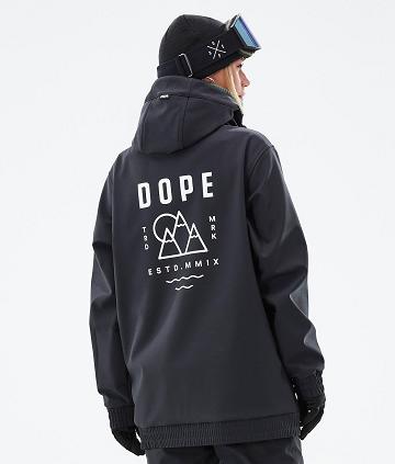 Dope Yeti W Summit Ski-jassen Dames Zwart | NLFM3718