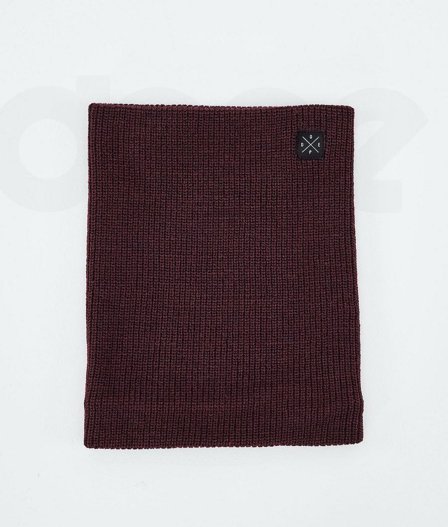 Dope 2X-UP Gebreid 2021 Masker Heren Bordeaux | NLSO3124