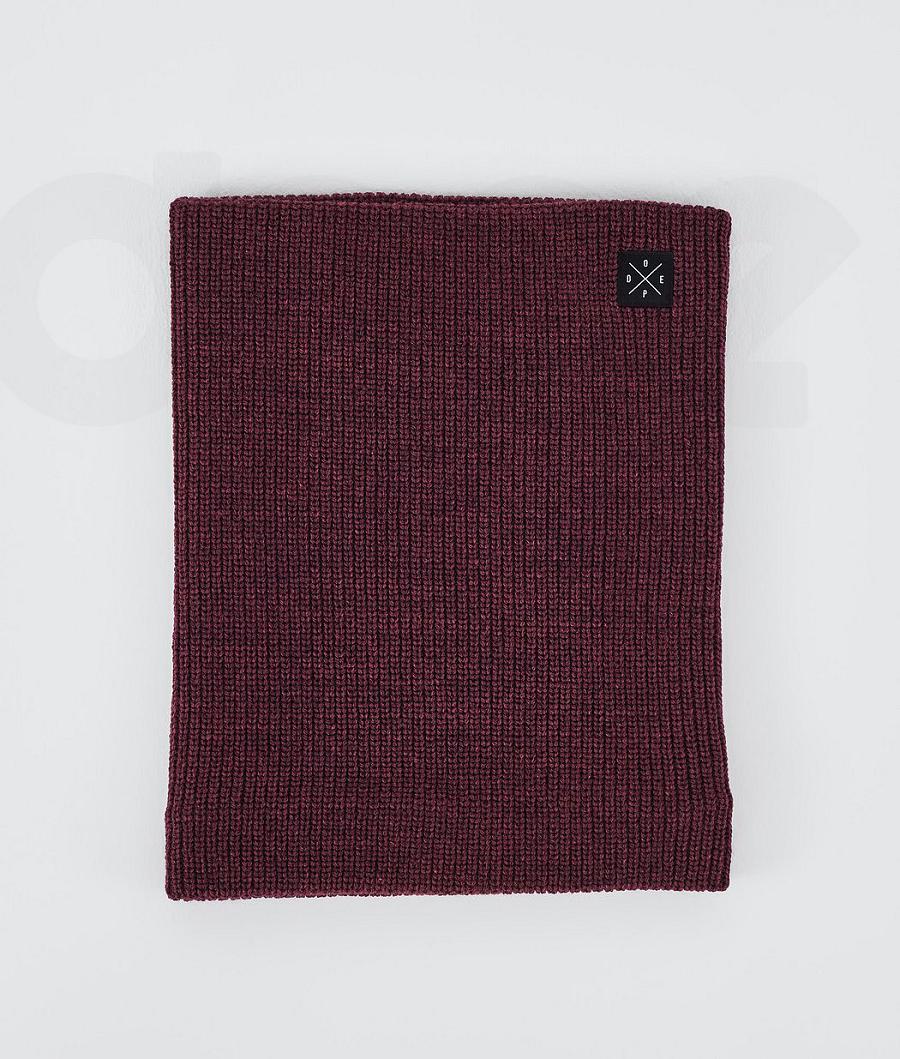 Dope 2X-UP Gebreid Faded Masker Heren Bordeaux | NLGL3139