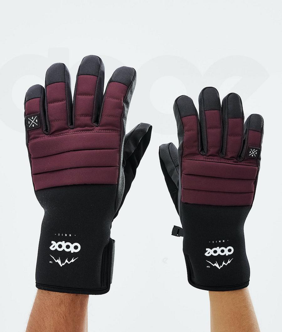 Dope Ace 2021 Handschoenen Dames Bordeaux | NLOR3931