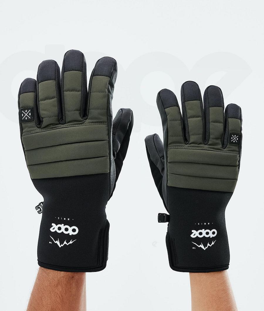 Dope Ace 2021 Handschoenen Heren Olijfgroen | NLLH3090